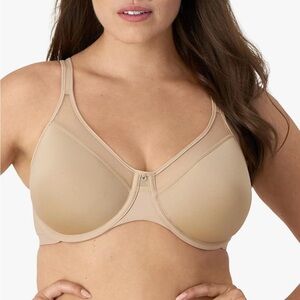 Bali One Smooth U Ultra Light T-Shirt Convertible Bra, Size 40C, NWT